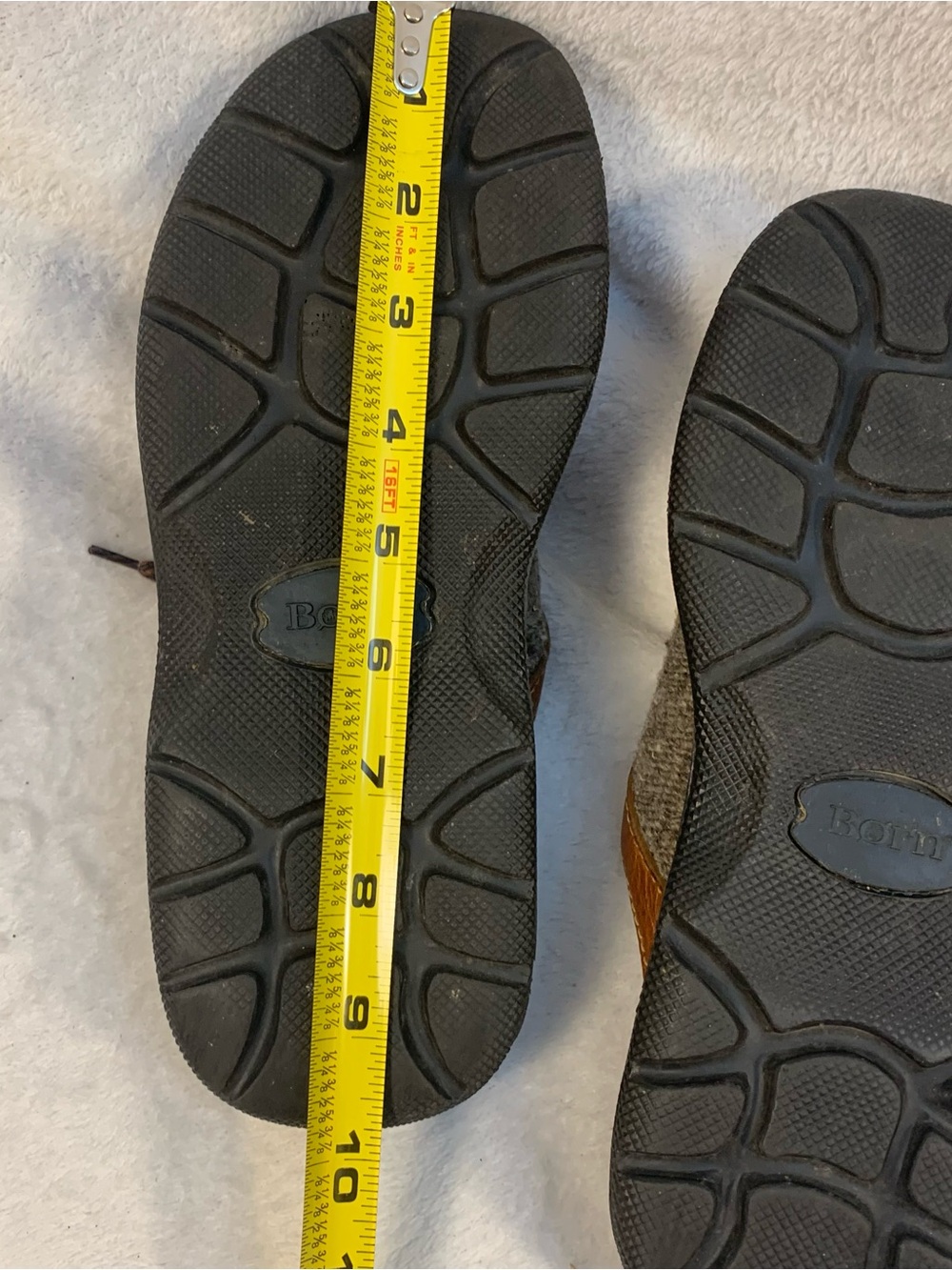 Born Women Aztec Navajo Gray, Olive, Brown with side tie Slip-On Clog Size 6 - Picture 8 of 11